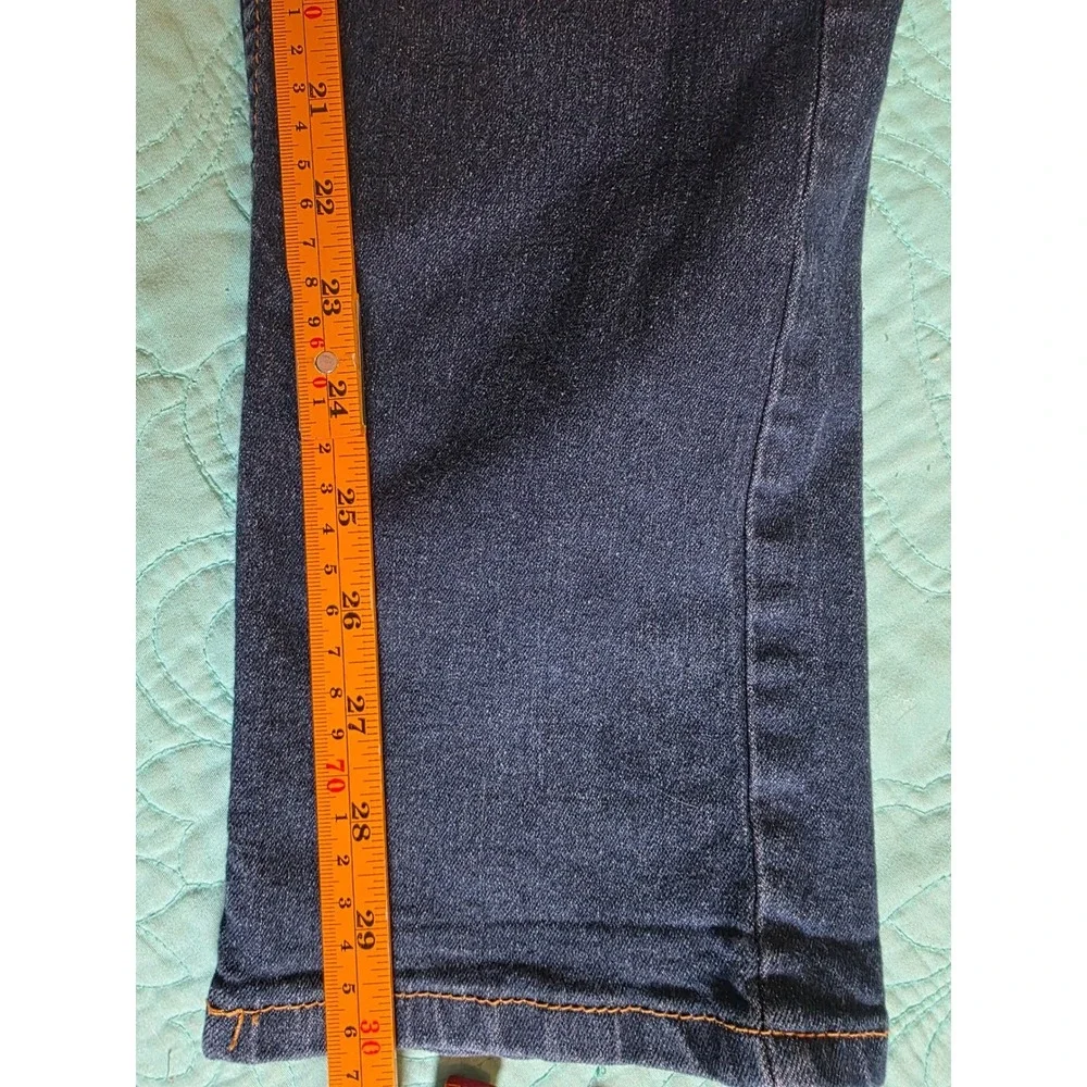 Beverly Hills Polo Club Mens Dark Wash Slim Straight Jeans 36x30 Stretch Denim‎